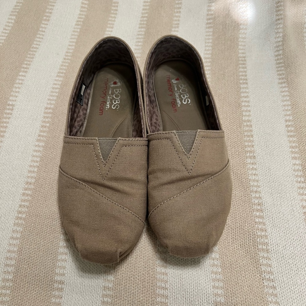 Skechers Women's Taupe Slip-On Loafers